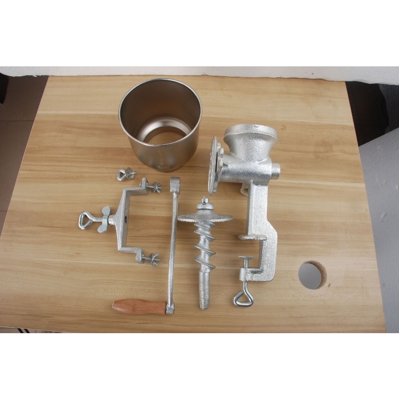 Grain Mill Grinder Hand Crank - 手動式グラインダー、鋳鉄製、コーヒー豆、穀物、トウモロコシ、ピーナッツなどの粉砕・加工に使用できる家庭用粉砕機。