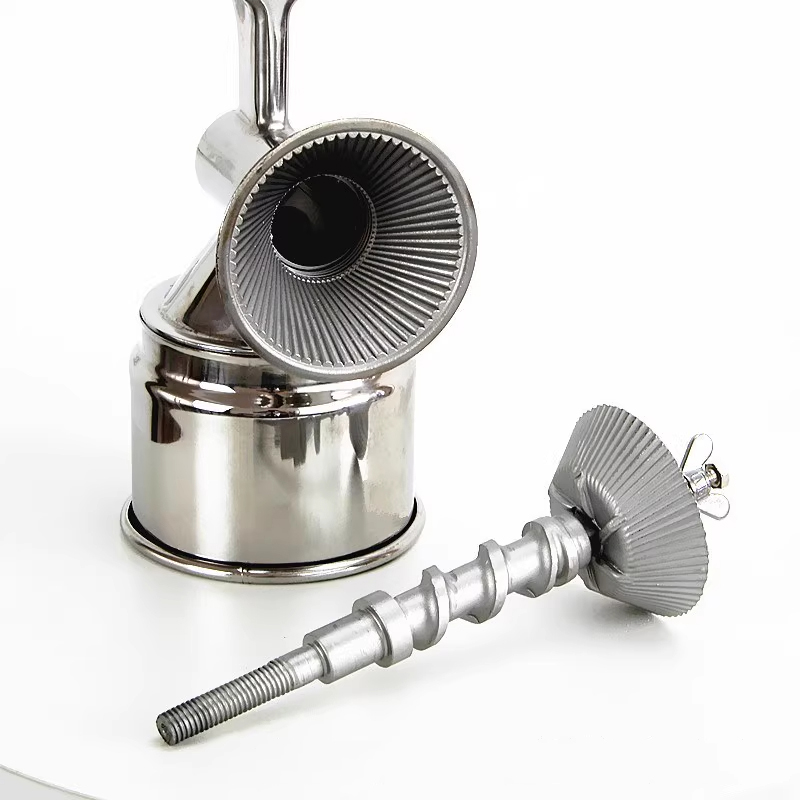 Grain Mill Grinder Hand Crank - 304 ステンレス鋼手動コーヒー豆グラインダーハンドクランクグラインダーミル穀物粉砕機万力固定
