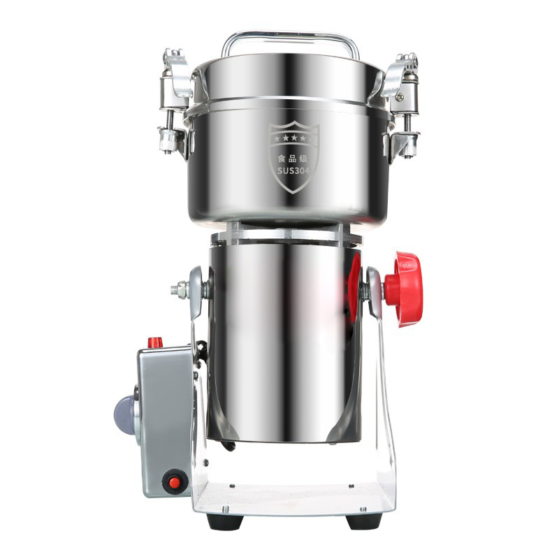 Herb Grinder Machine Commercial - 2500A業務用電動穀物粉砕機 2500g高速超微粉砕機（乾燥穀物、スパイス、ハーブ用）
