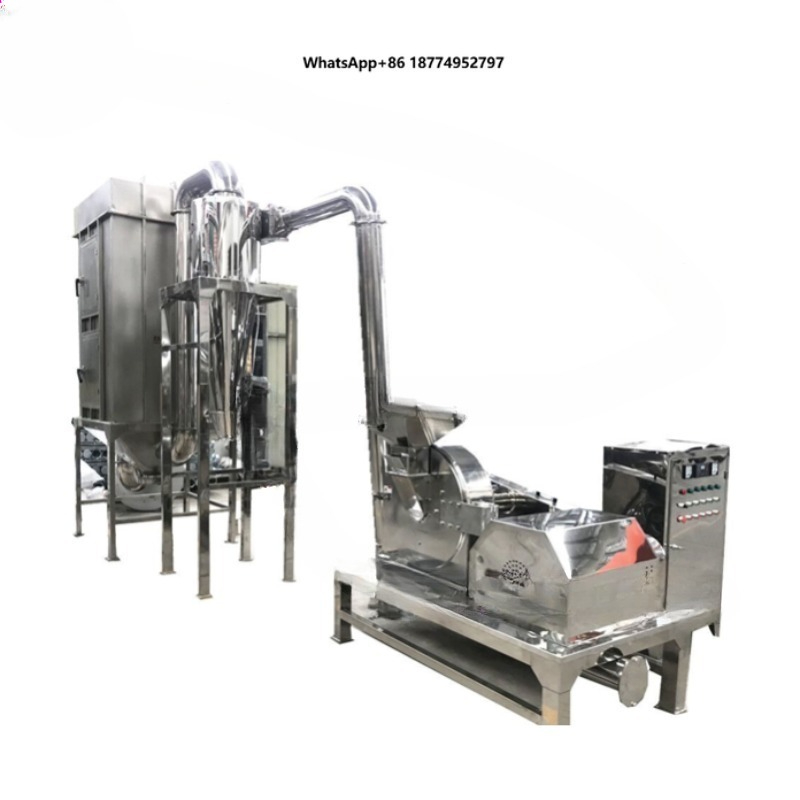 Sugar Powder Grinding Machine - WFC KRSW ハーブシュガーペッパーグラインダー、デーツ、アラビアガム、ターメリックパウダー製造用粉砕機