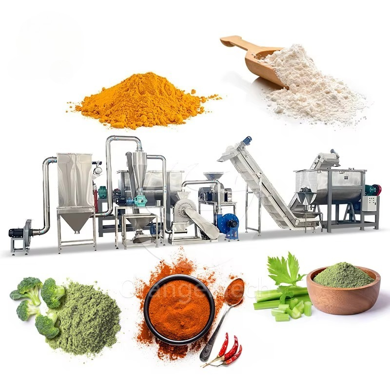Sugar Powder Grinding Machine - カスタマイズ可能な緑茶抹茶パウダー粉砕充填機、カレー、砂糖、チリパウダー混合充填機