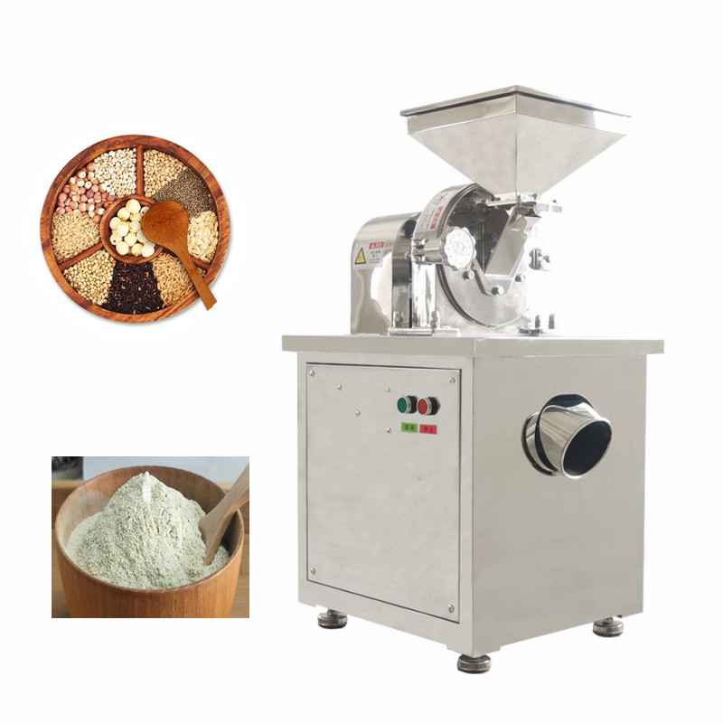 Sugar Powder Grinding Machine - 120kg/h高速ステンレス鋼豆種子砂糖塩粉末粉砕機/スパイス製造用グラインダー