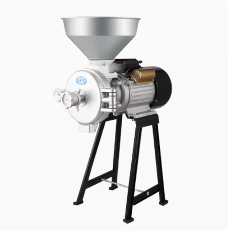 Corn Grinder Machine Electric - 220V電動粉砕機、粉末穀物スパイスコーンクラッシャー、家庭用・業務用乾湿両用食品粉砕機、製粉機