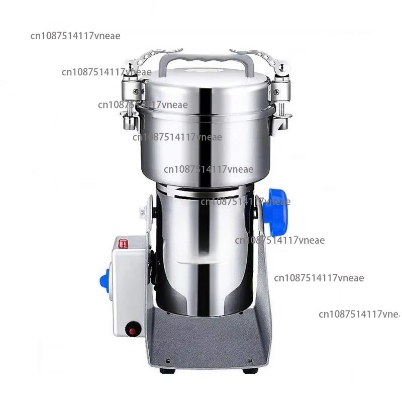 Spice Grinder Machine Commercial 1000G - 1000g 家庭用キッチン304ステンレス鋼業務用抹茶根葉乾燥茶葉粉末スパイスグラインダーマシン