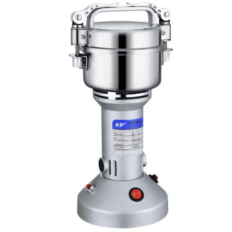 Dry Grain Grinder Stainless Steel - 150 グラム穀物スパイスシリアルコーヒードライフードグラインダーマシン製粉機家庭用豆エスプレッソ電気薬粉砕機 1200 ワット