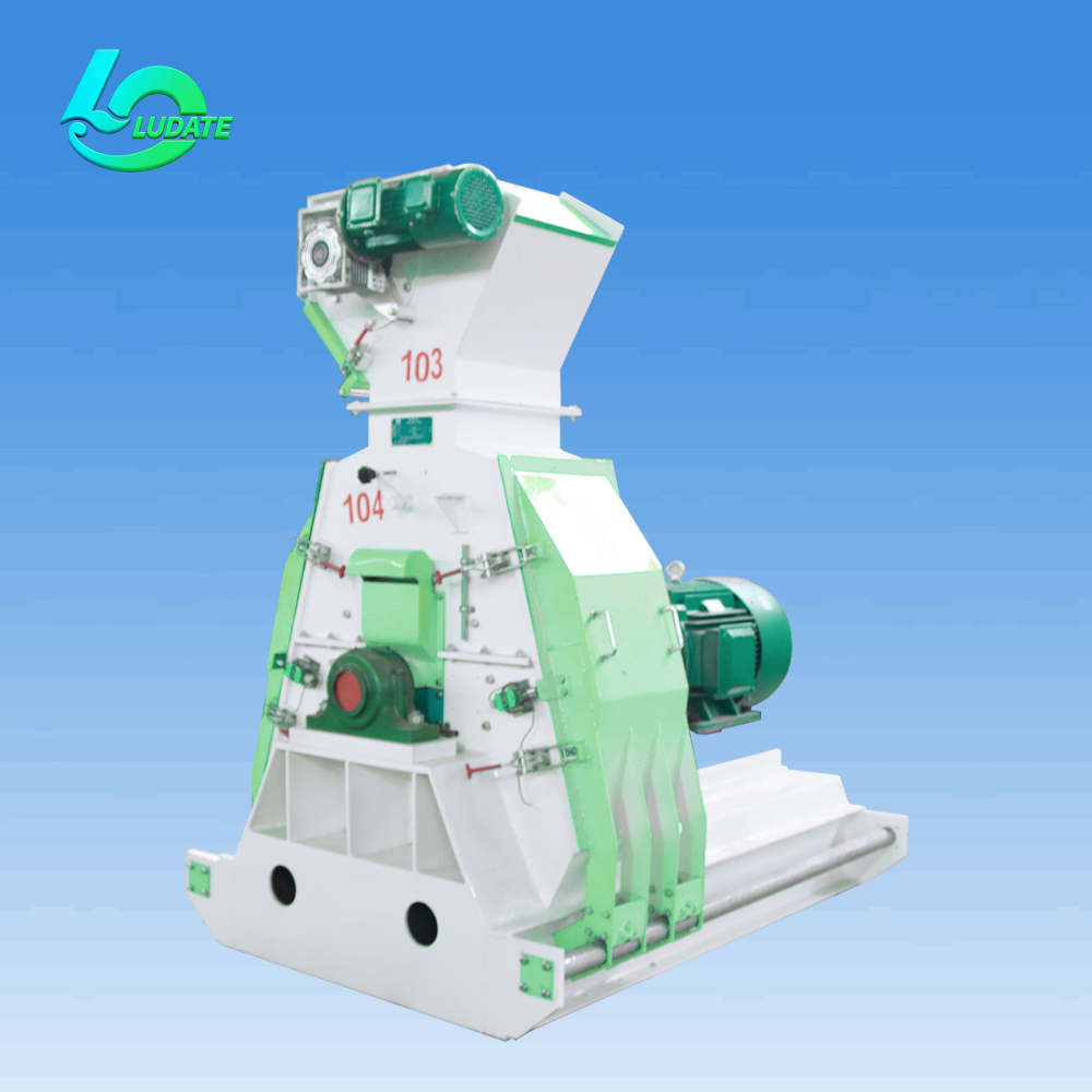 Industrial Hammer Mill Grinder - 大容量飼料粉砕機、工業用飼料工場向け高効率ハンマーミル、魚粉・トウモロコシ粉砕機