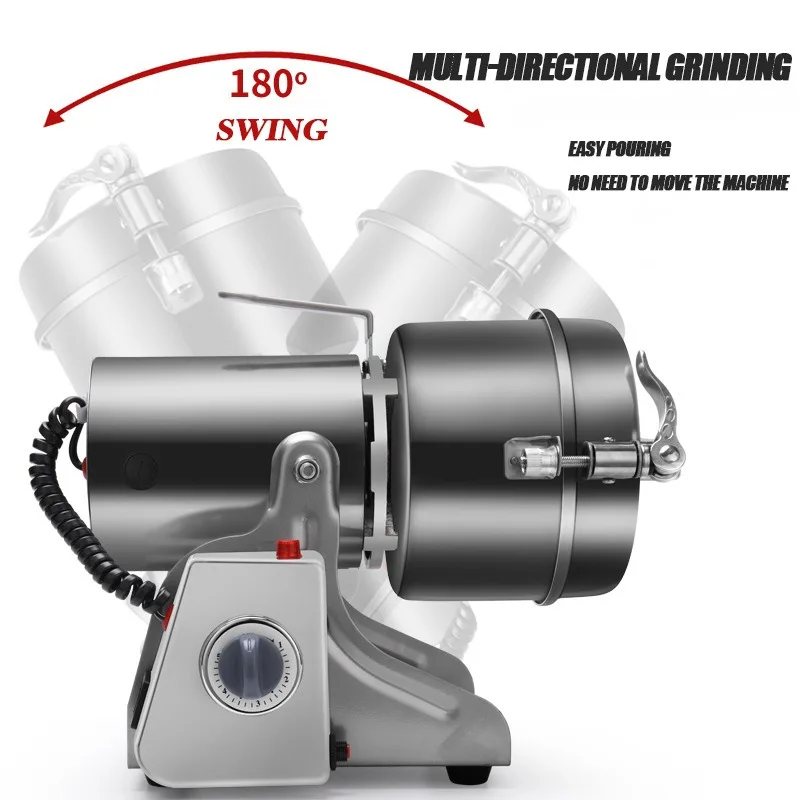 電動穀物粉砕機高速スパイスコーンミル業務用粉末機（乾燥穀物、 - Herb Grinder Machine Commercial のレビューと価格