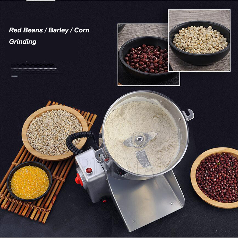 全粒穀物グラインダー粉砕機豆挽き機電動粉砕機110V 220 - Electric Grain Mill 2500W のレビューと価格