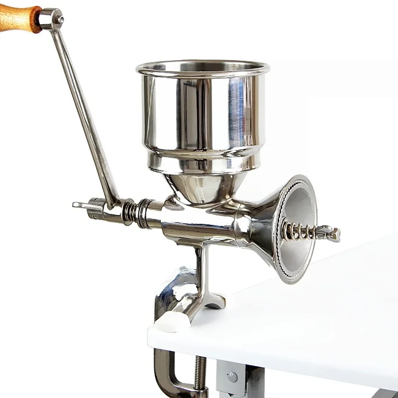 プロ仕様の手動穀物グラインダー、手回し式穀物ミル、304ステ - Grain Mill Grinder Hand Crank のレビューと価格