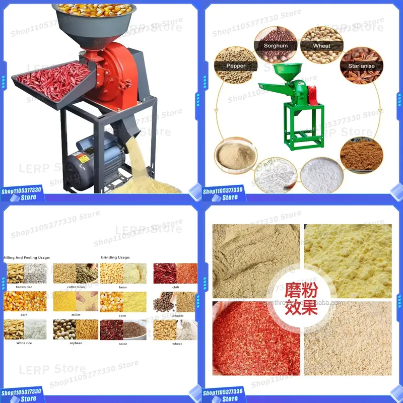 万能穀物グラインダー、小麦、豆、スパイス、胡椒用、手動ハンド - Grain Mill Grinder Hand Crank のレビューと価格