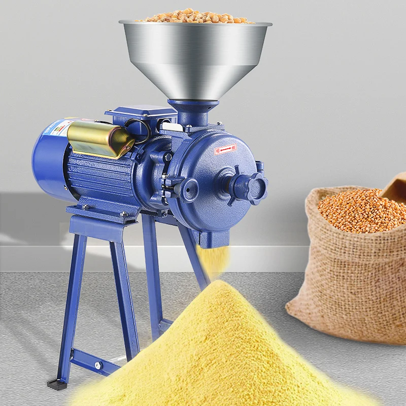 穀物、スパイス、シリアル、コーヒー、乾燥食品グラインダーマシ - Electric Grain Mill 2500W のレビューと価格