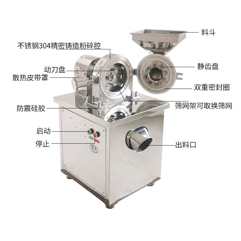 ココア粉砕機、粉砕加工機、砂糖粉砕機、粉末製造機 - Sugar Powder Grinding Machine のレビューと価格