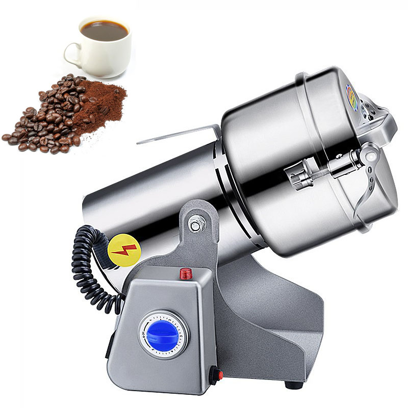デスクトップ 1400 ワットドライフードグラインダーミル超 - Ultra Fine Powder Grinder Machine のレビューと価格