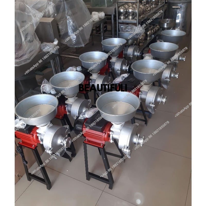 家庭用穀物粉砕機 220 ドライ/ウェット両用 小型業務用超 - Dry Grain Grinder Stainless Steel のレビューと価格