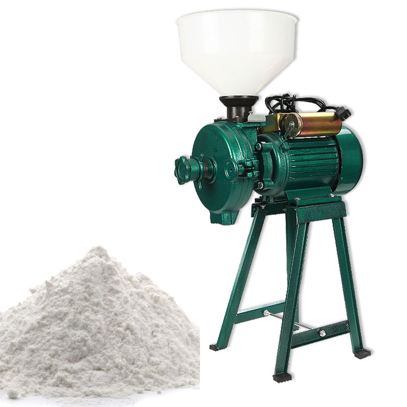 業務用乾湿両用穀物粉砕機、業務用電動超微粉砕機、米、トウモロ - Electric Grain Mill 2500W のレビューと価格