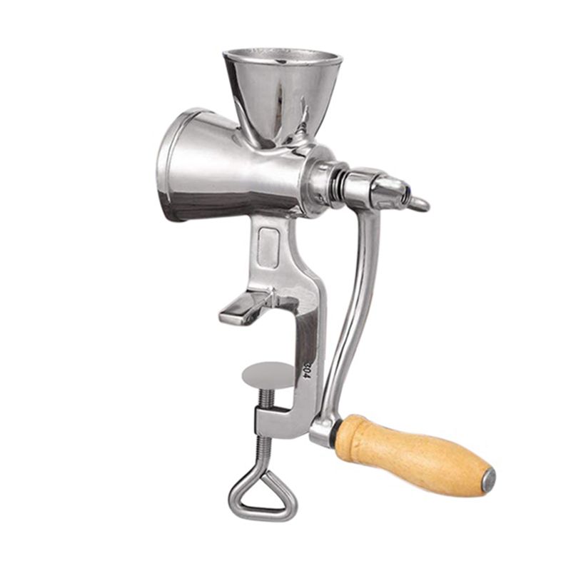 ABJI-手動穀物粉砕機 ハンドクランク式穀物ミル ステンレ - Grain Mill Grinder Hand Crank のレビューと価格