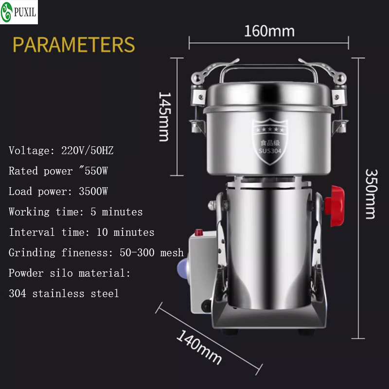 1000G業務用穀物粉砕機、高速粉砕、薬草、スパイス粉末用、 - Herb Grinder Machine Commercial のレビューと価格