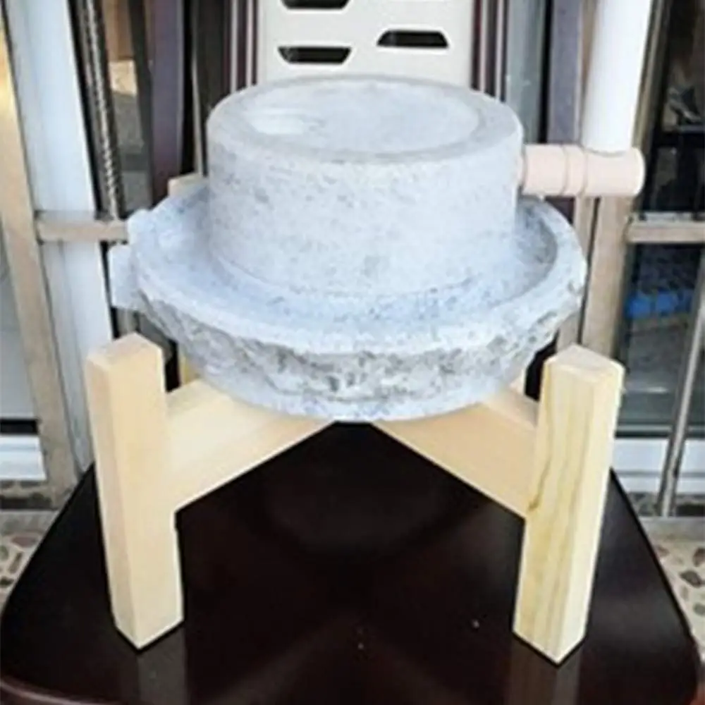 スタンドオブジェクト装飾付き家庭用食品製粉所、100% 天然 - Grain Mill Grinder Hand Crank のレビューと価格