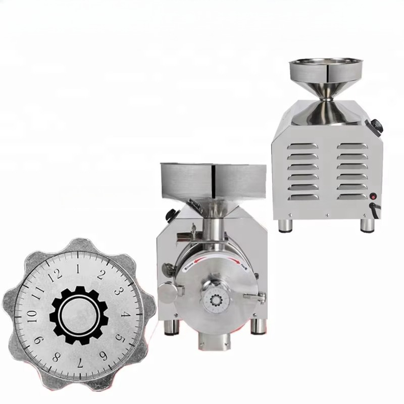 フルステンレス製ミニ家庭用穀物米粉ミルグラインダーマシンのパ - Dry Grain Grinder Stainless Steel のレビューと価格