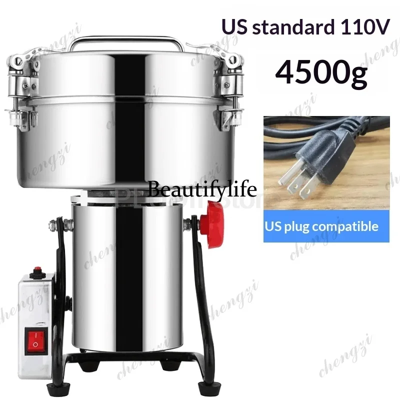 4500 グラム 304 ステンレス鋼グラインダーマシン大規 - Ultra Fine Powder Grinder Machine のレビューと価格