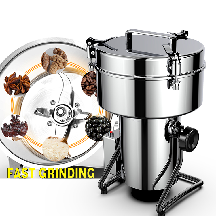 ステンレス製電動スパイスグラインダー 家庭用スパイス粉砕機  - Dry Grain Grinder Stainless Steel のレビューと価格