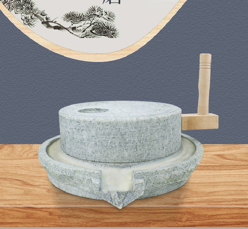 コーヒー豆を手動で挽く、豆乳機、花崗岩製の回転式石臼、家庭用 - Flour Mill Grinder Stone Burr のレビューと価格