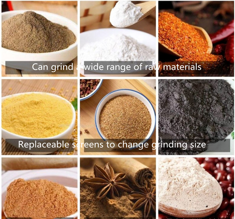 120kg/h高速ステンレス鋼豆種子砂糖塩粉末粉砕機/スパイ - Sugar Powder Grinding Machine のレビューと価格
