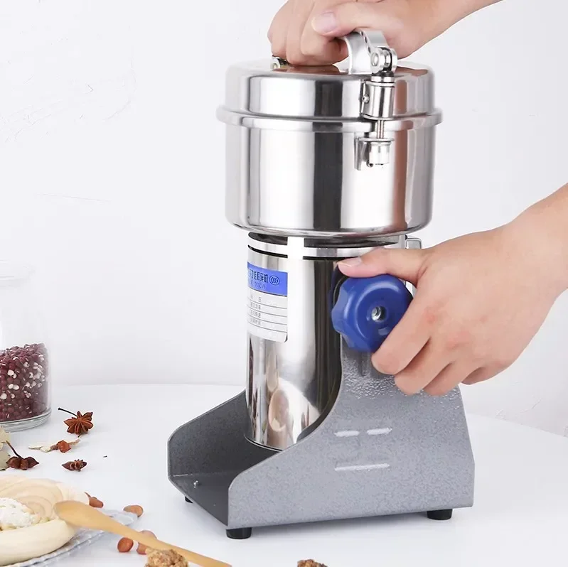 800 グラム穀物スパイスハーバルシリアルコーヒードライフー - Dry Grain Grinder Stainless Steel のレビューと価格