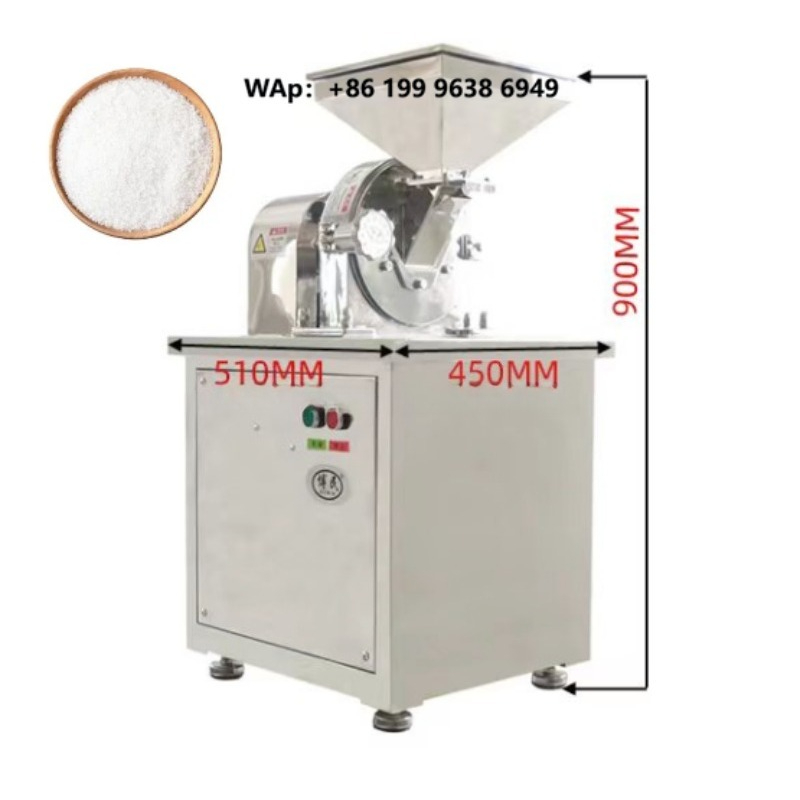 工業用塩粉砕機、出力3kW、処理能力100kg/時、ステンレ - Sugar Powder Grinding Machine のレビューと価格