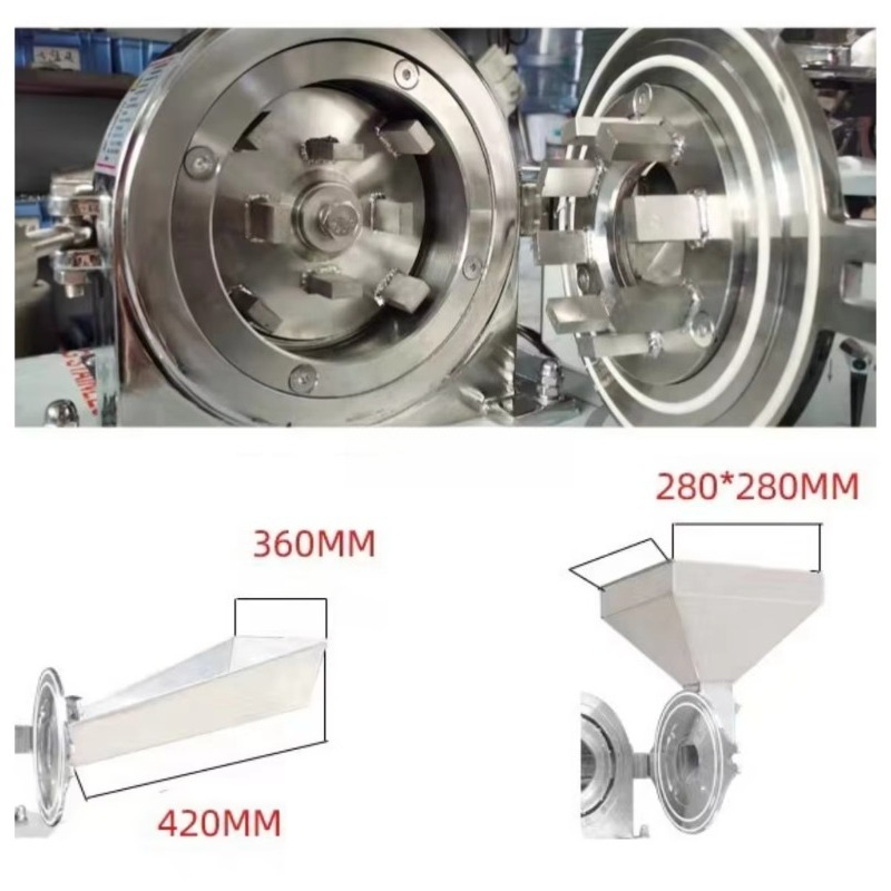 工業用塩粉砕機、出力3kW、処理能力100kg/時、ステンレ - Sugar Powder Grinding Machine のレビューと価格