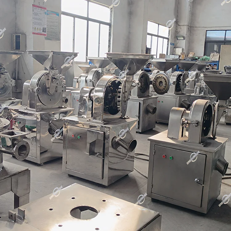 工業用ナイフ粉砕機、乾燥唐辛子、ハーブ、キャッサバの葉、コー - Sugar Powder Grinding Machine のレビューと価格