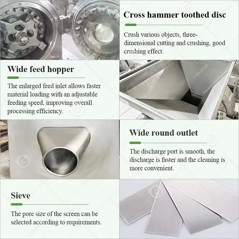 2026年モリンガハーブキャッサバ葉粉砕機業務用ミニ砂糖乾燥 - Sugar Powder Grinding Machine のレビューと価格