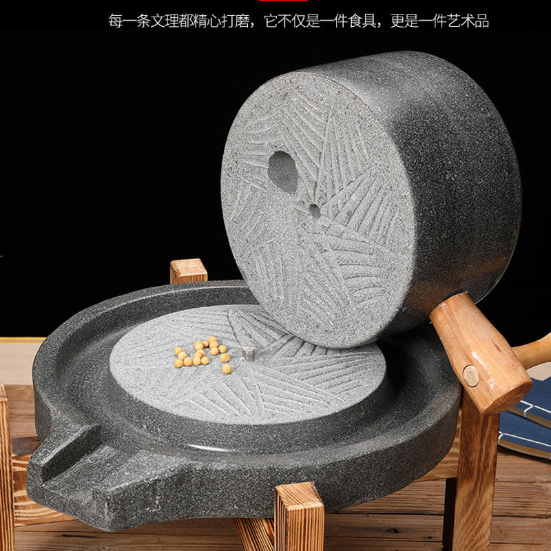 手彫り石臼グラインダー小麦粉ミルフレーム家庭用小型soybe - Flour Mill Grinder Stone Burr のレビューと価格
