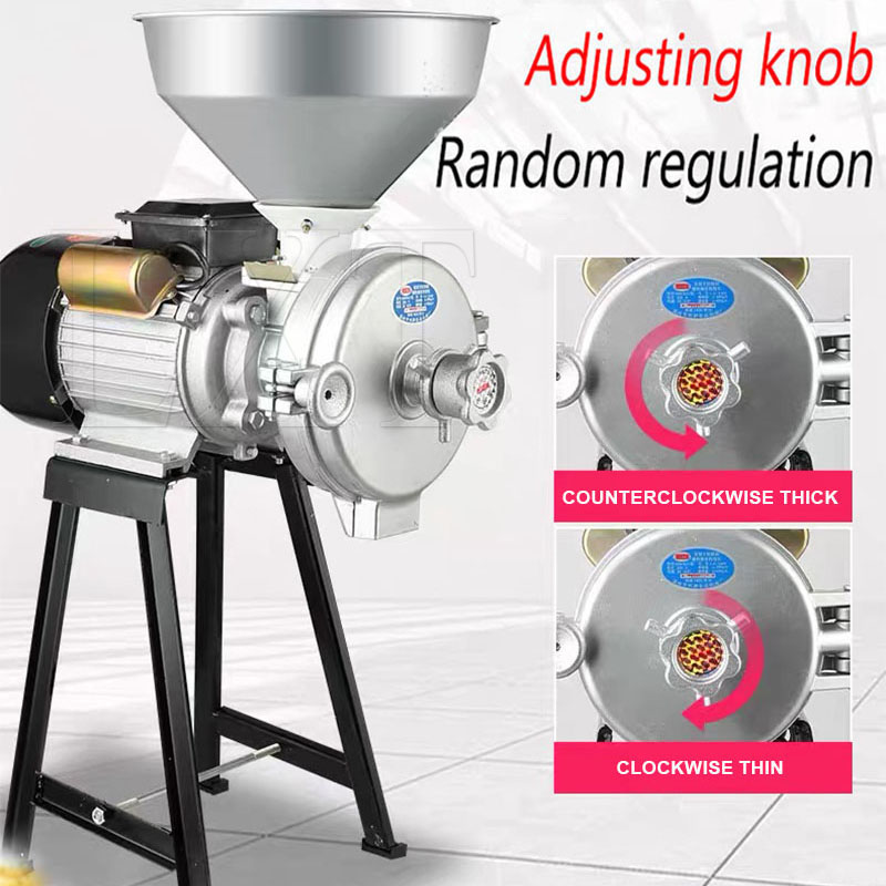 高出力電動粉砕機、乾燥式穀物粉砕機、トウモロコシ、米、コーヒ - Corn Grinder Machine Electric のレビューと価格