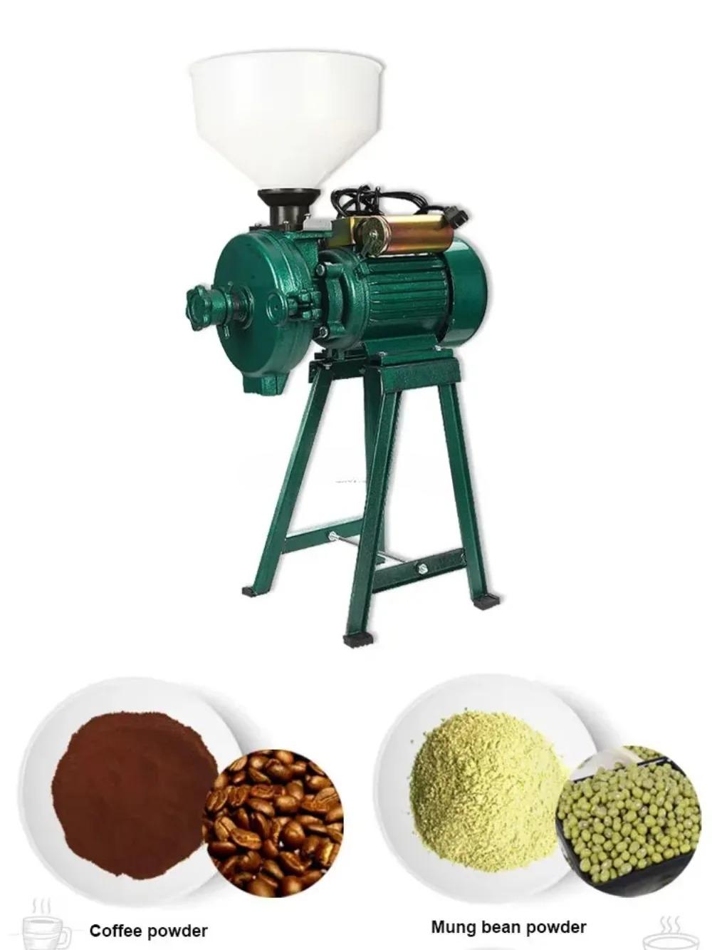 穀物粉砕機 2500W 電動飼料粉砕機 乾燥穀物粉砕機 トウ - Electric Grain Mill 2500W のレビューと価格