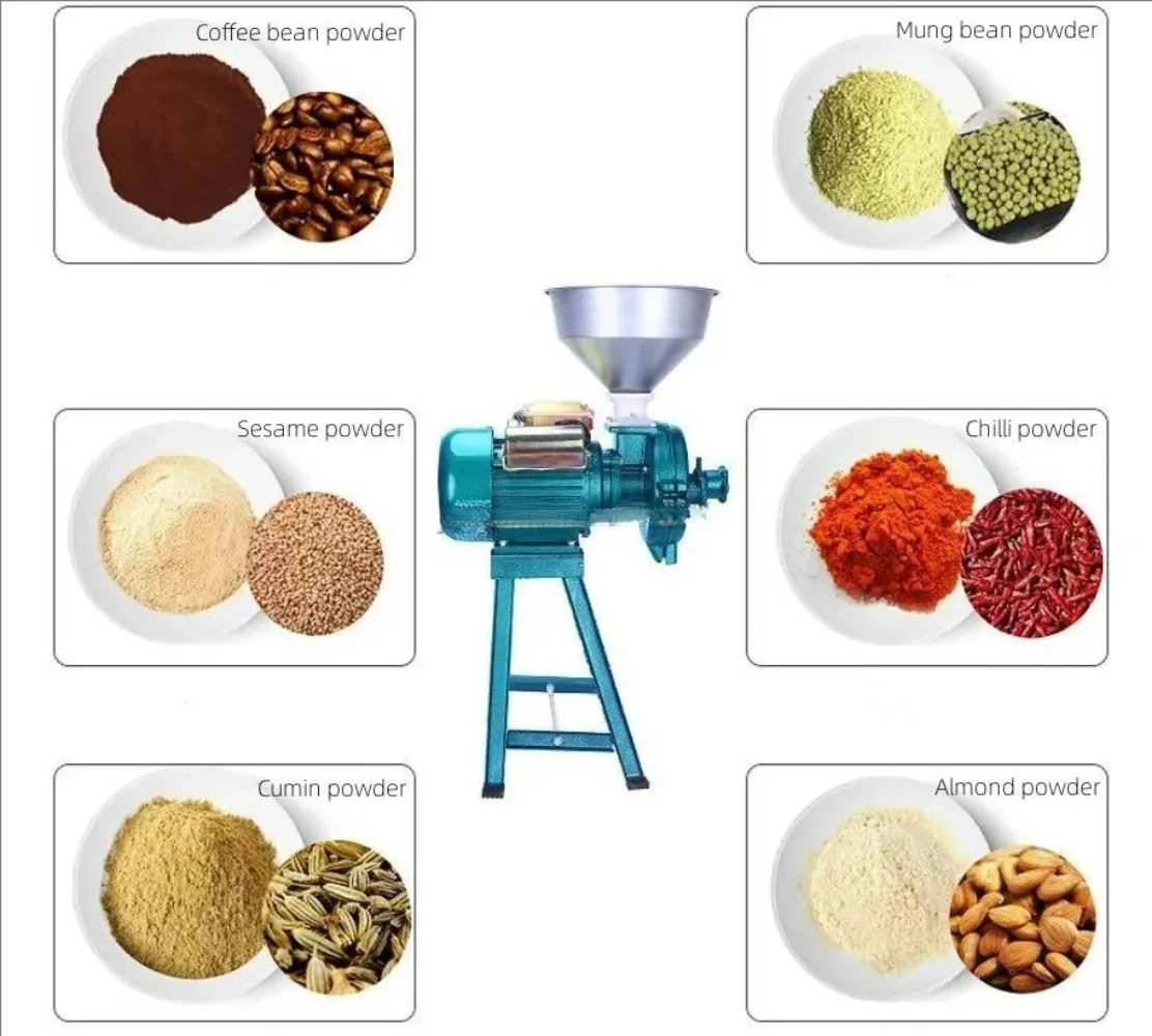 穀物粉砕機 2500W 電動飼料粉砕機 乾燥穀物粉砕機 トウ - Electric Grain Mill 2500W のレビューと価格
